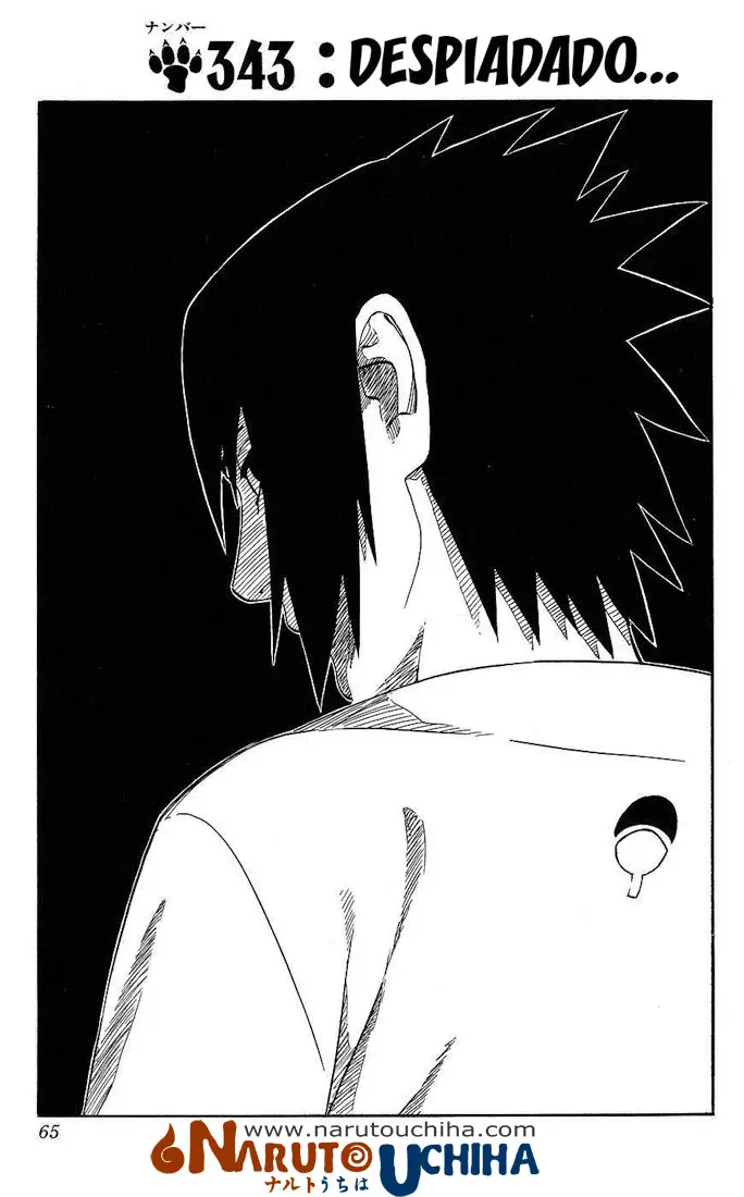Naruto capítulo 343, página 1