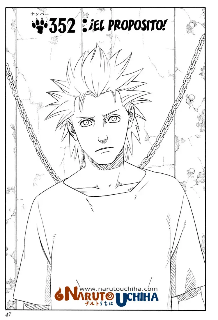Naruto capítulo 352, página 1