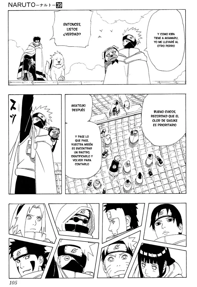 Naruto capítulo 355, página 5