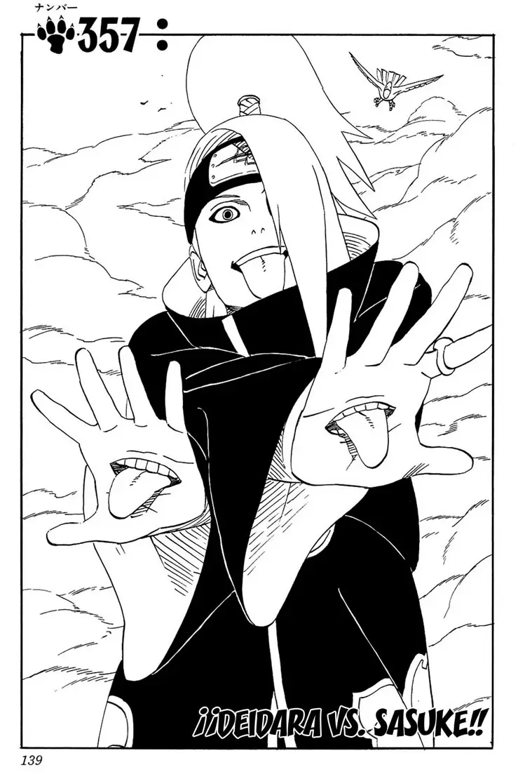 Naruto capítulo 357, página 1