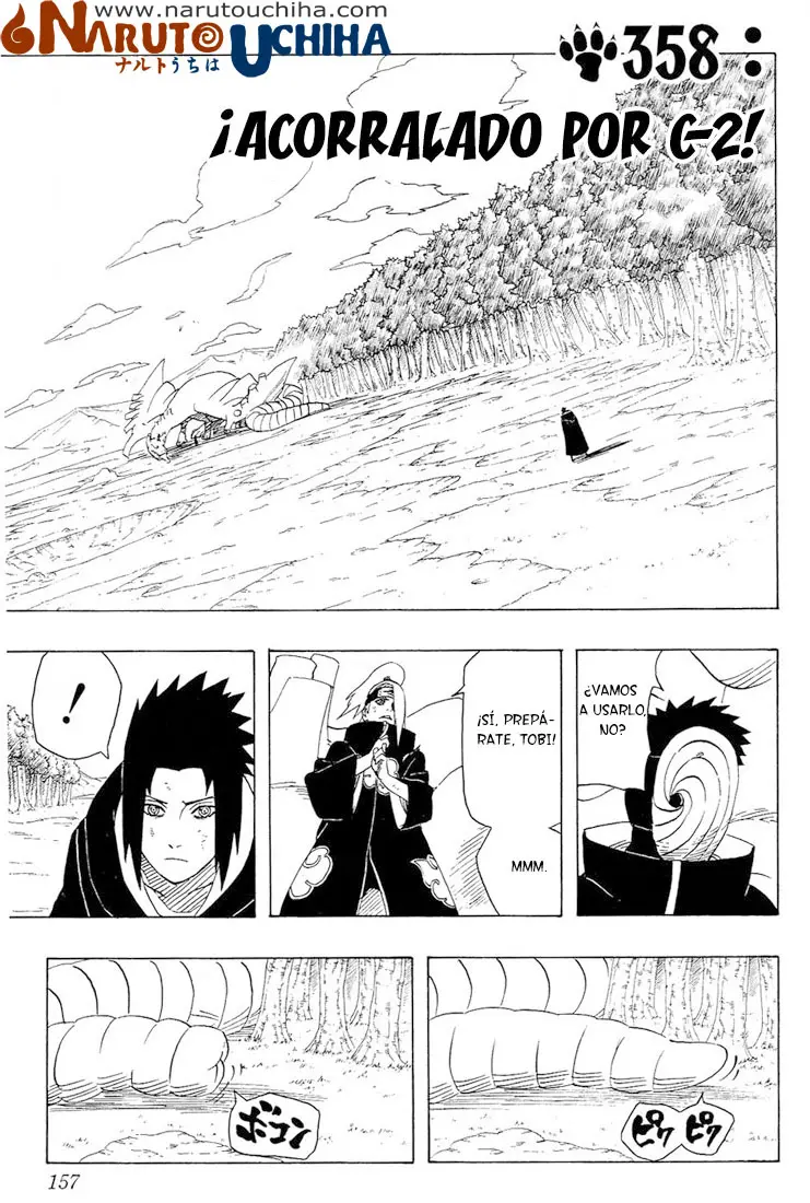Naruto capítulo 358, página 1
