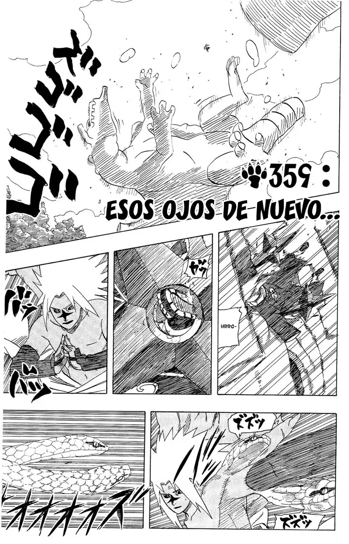 Naruto capítulo 359, página 1