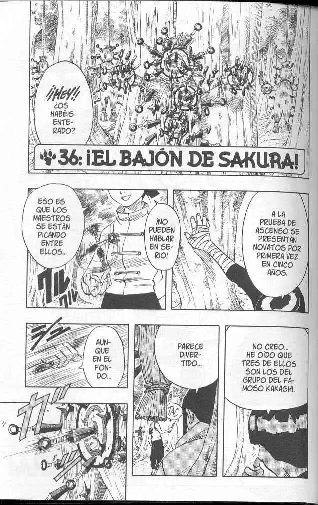 Naruto capítulo 36, página 1