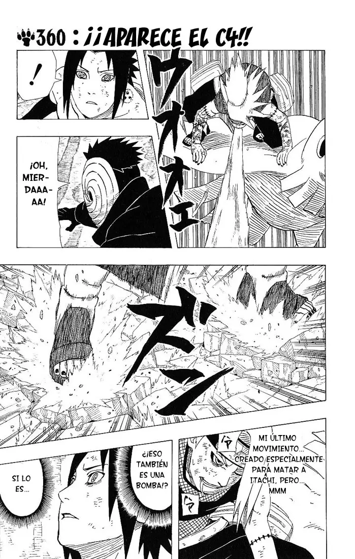 Naruto capítulo 360, página 1