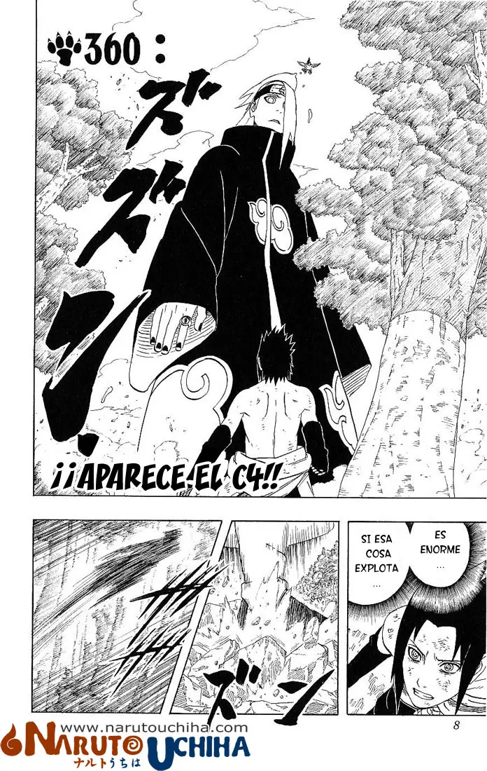 Naruto capítulo 360, página 2