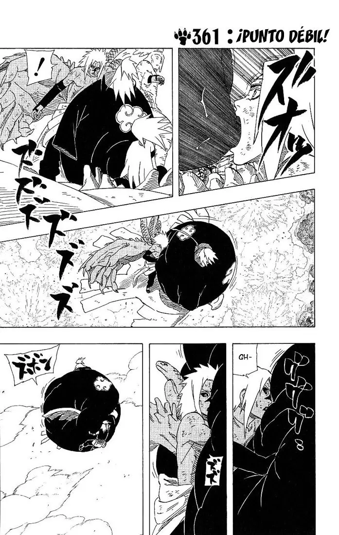 Naruto capítulo 361, página 1