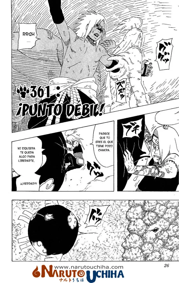 Naruto capítulo 361, página 2
