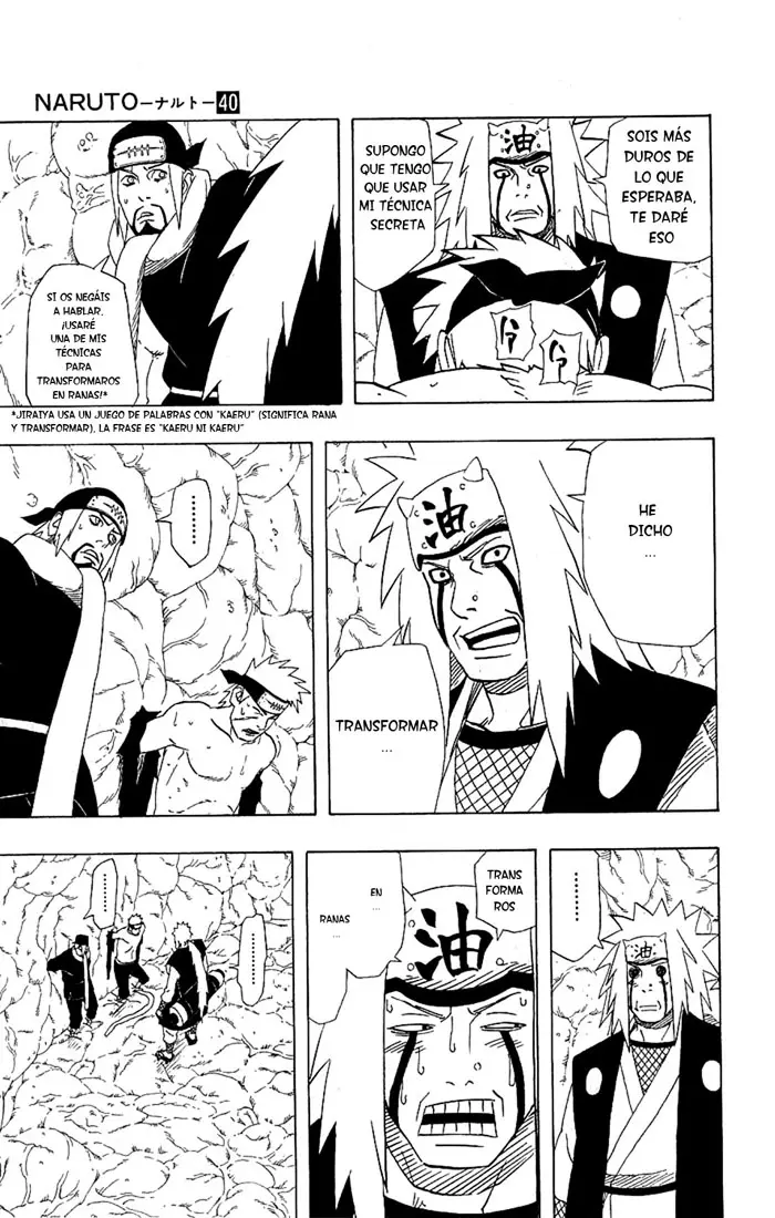 Naruto capítulo 369, página 3