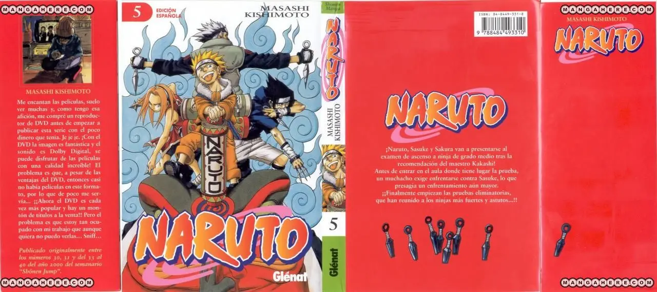 Naruto capítulo 37, página 1