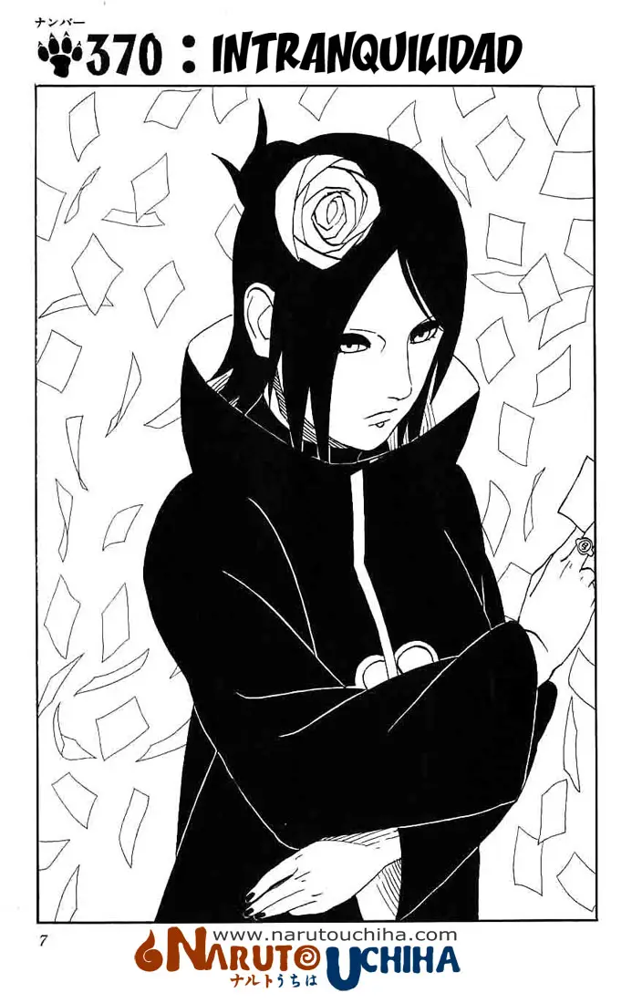 Naruto capítulo 370, página 1
