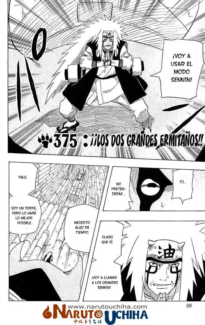 Naruto capítulo 375, página 2