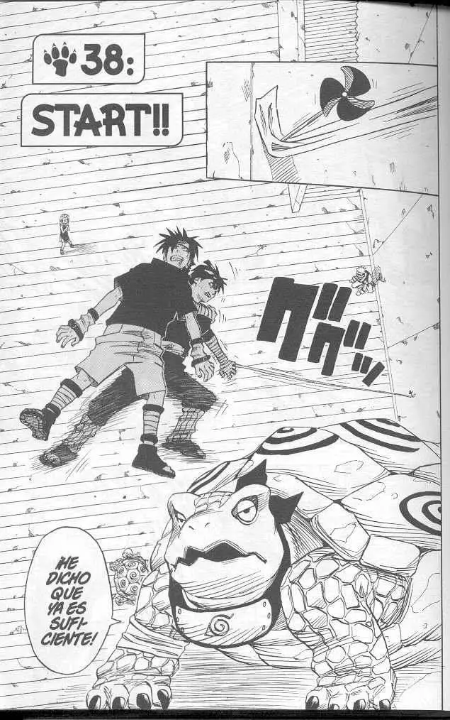 Naruto capítulo 38, página 1