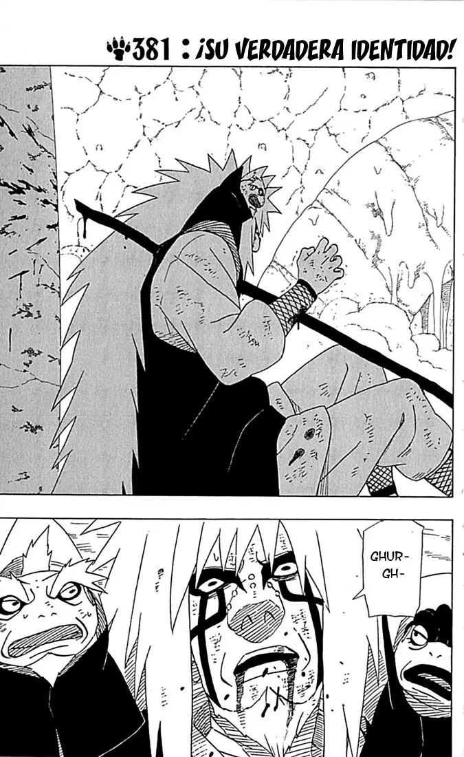 Naruto capítulo 381, página 1