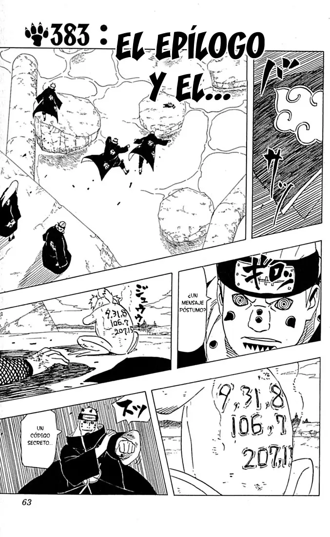 Naruto capítulo 383, página 3