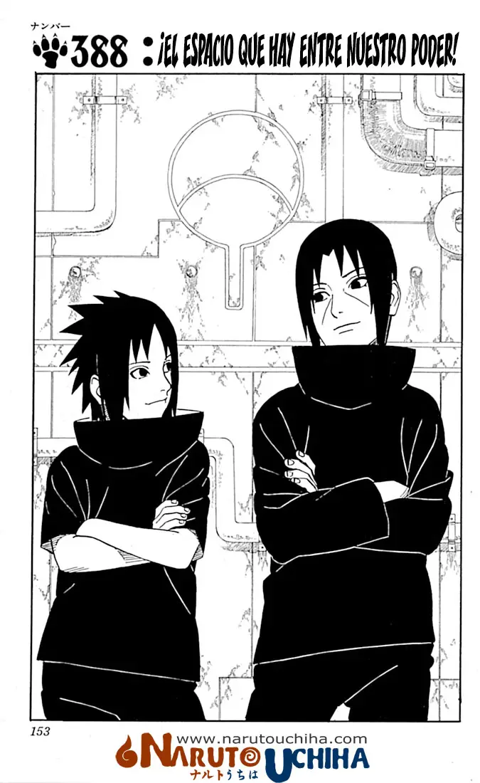Naruto capítulo 388, página 1