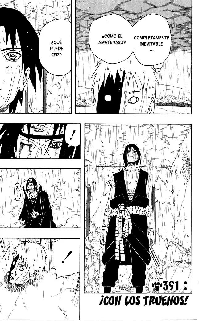 Naruto capítulo 391, página 1