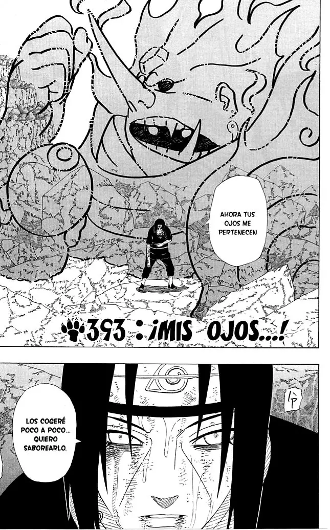 Naruto capítulo 393, página 3