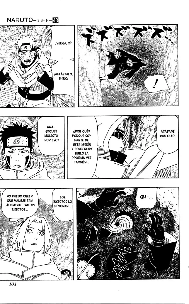 Naruto capítulo 395, página 5