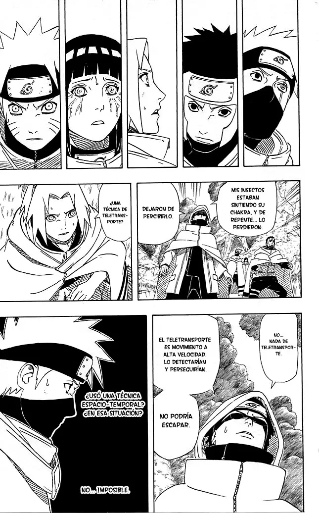 Naruto capítulo 395, página 9