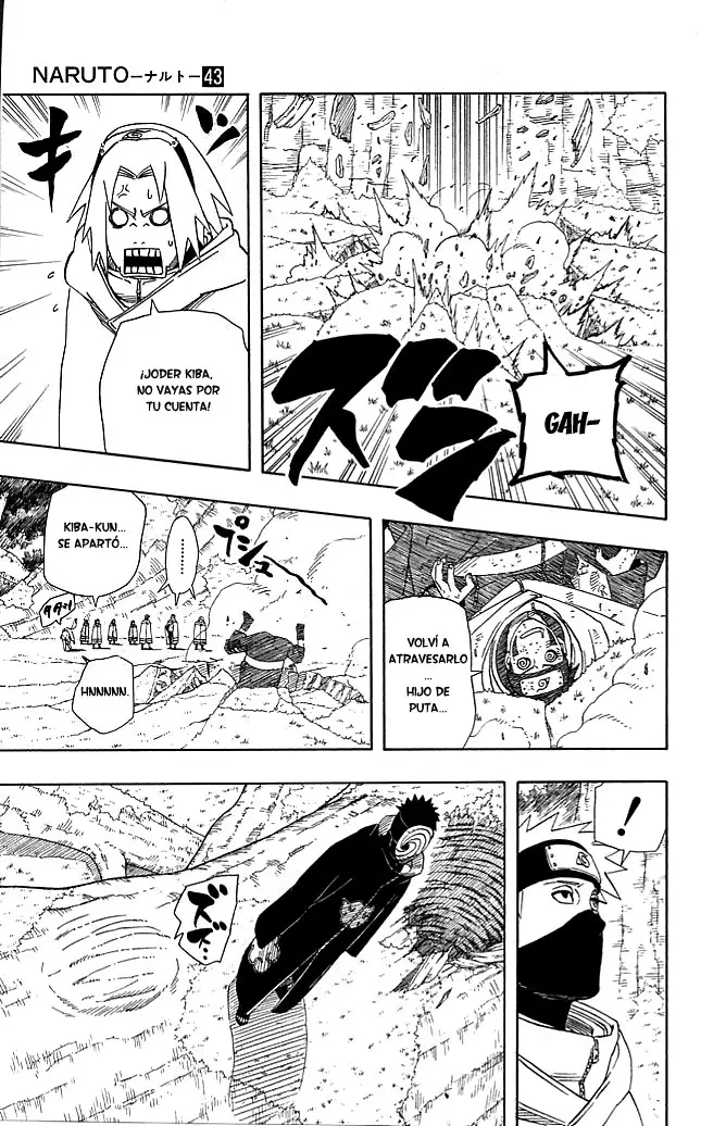 Naruto capítulo 395, página 13