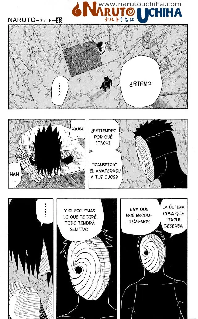 Naruto capítulo 398, página 1