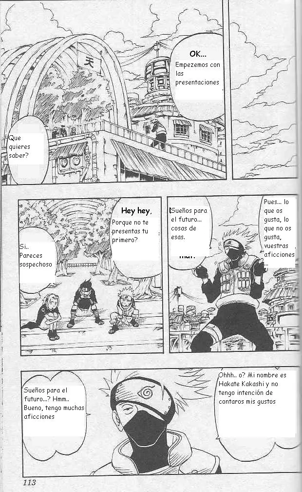 Naruto capítulo 4, página 5
