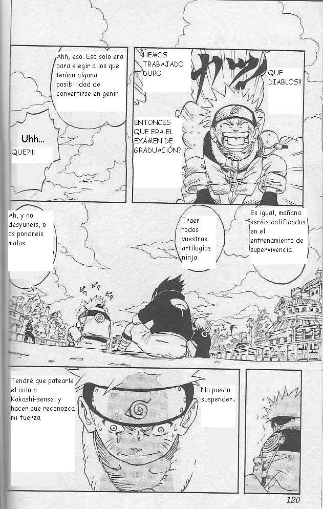 Naruto capítulo 4, página 12