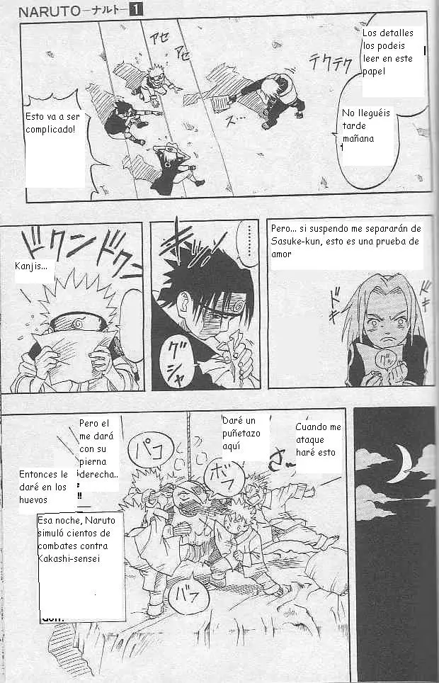 Naruto capítulo 4, página 13