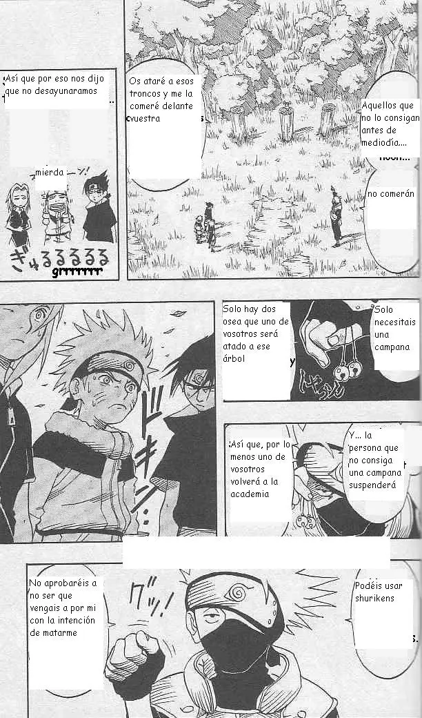 Naruto capítulo 4, página 15