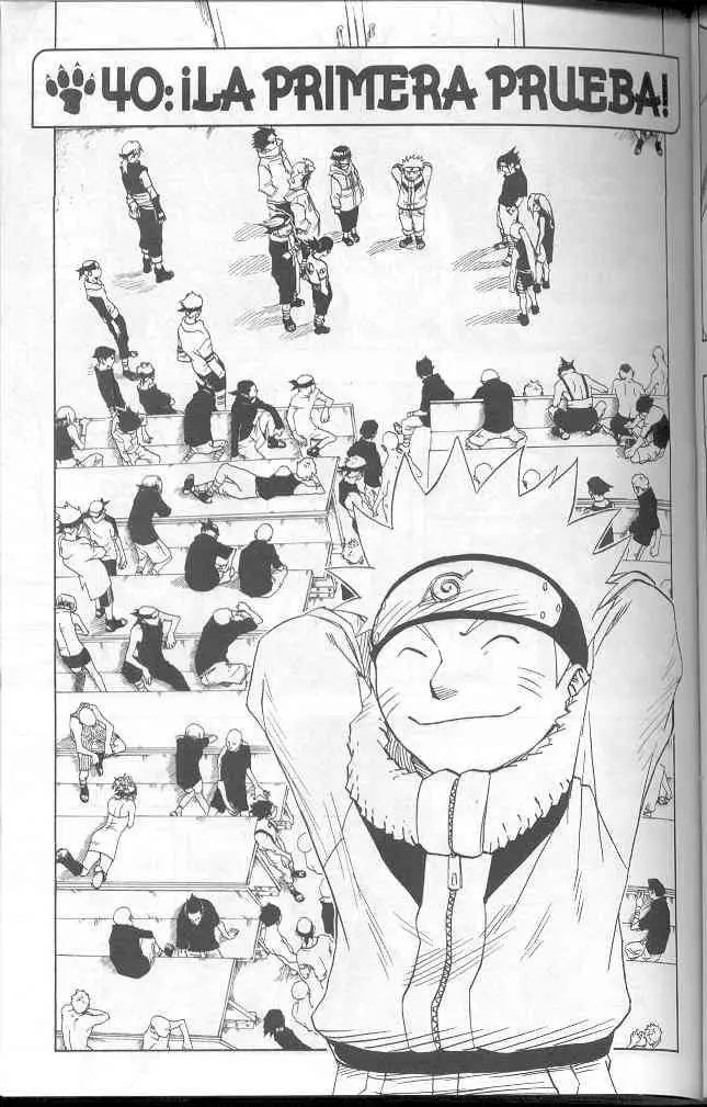 Naruto capítulo 40, página 1
