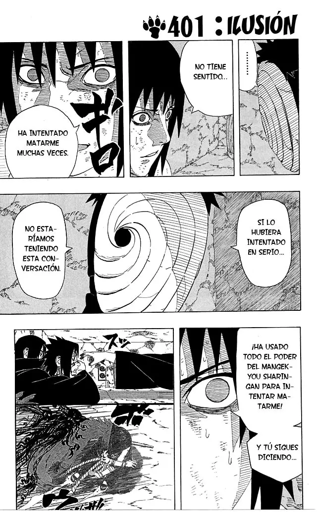 Naruto capítulo 401, página 1