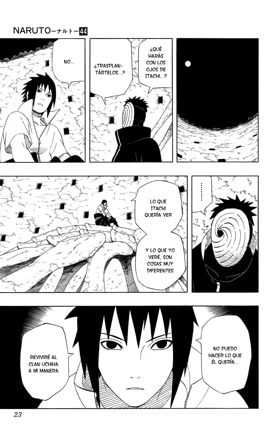Naruto capítulo 403, página 17
