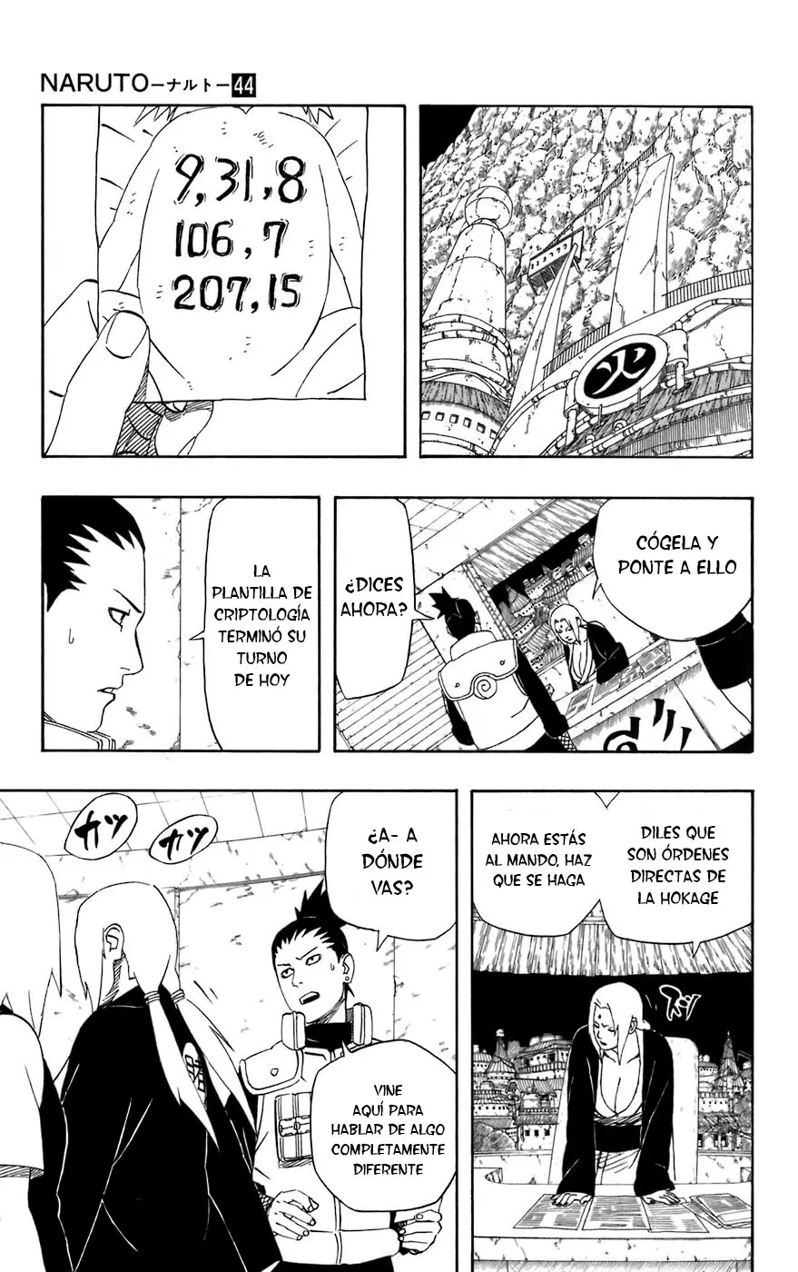 Naruto capítulo 405, página 15
