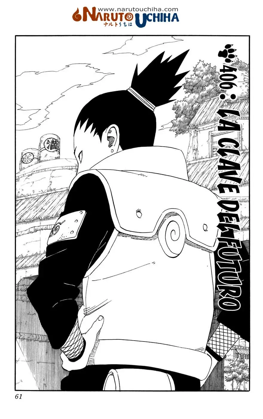 Naruto capítulo 406, página 1