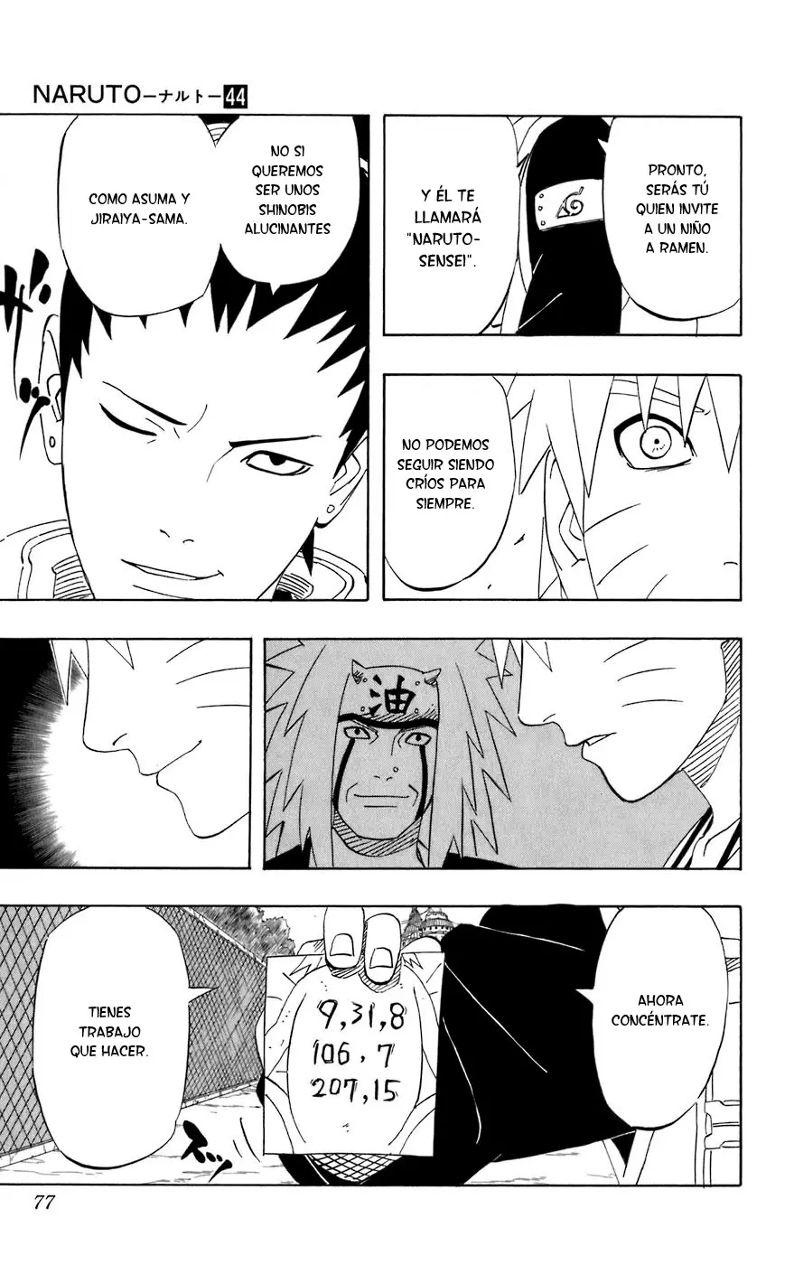 Naruto capítulo 406, página 17