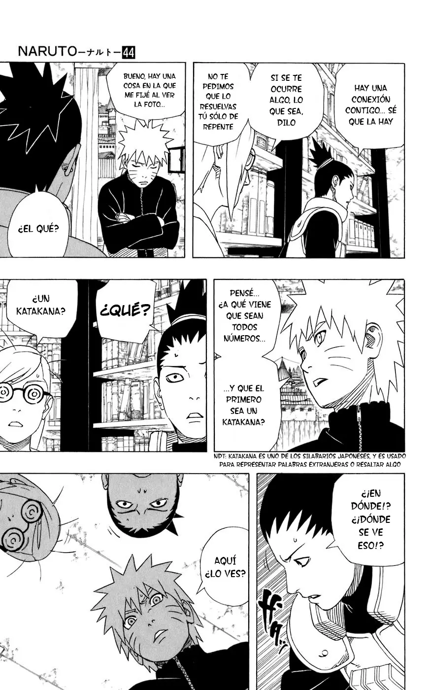 Naruto capítulo 407, página 3