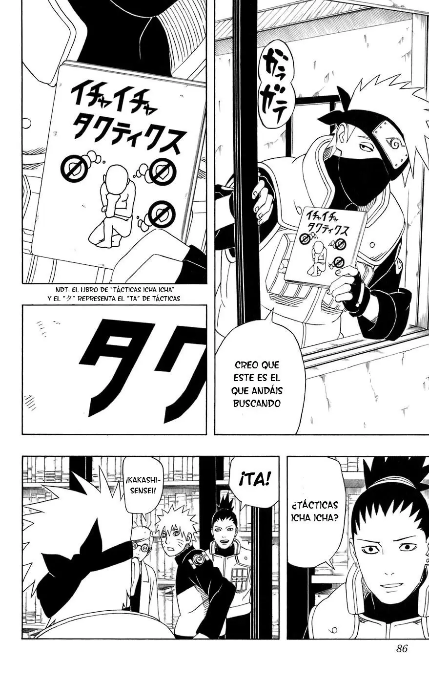 Naruto capítulo 407, página 8