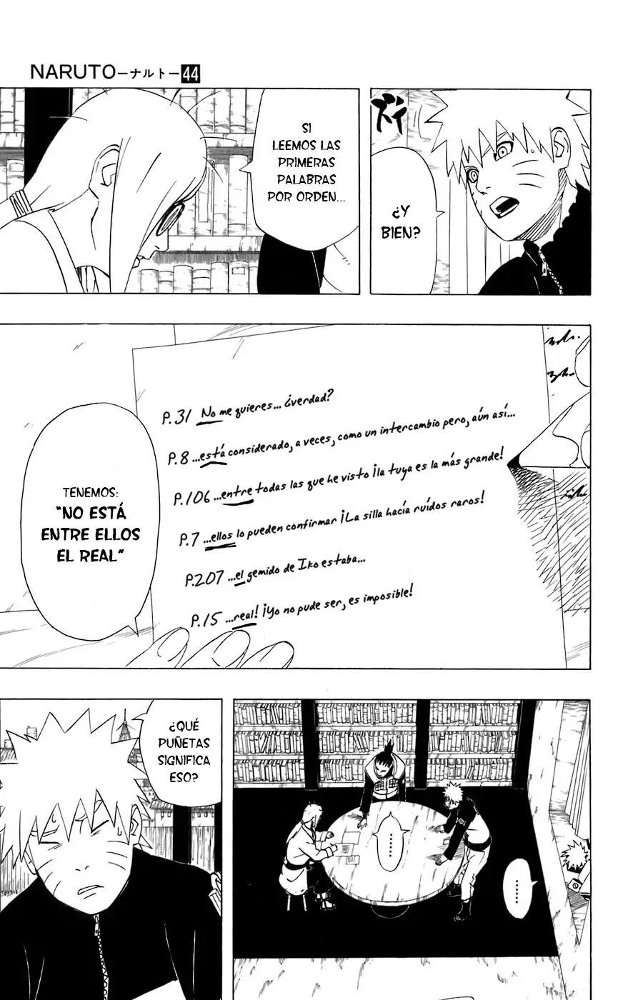 Naruto capítulo 407, página 13