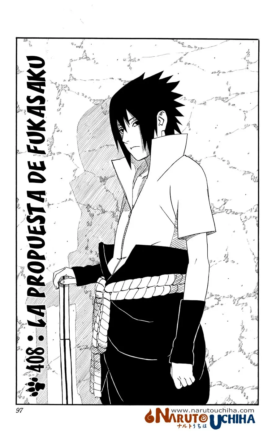 Naruto capítulo 408, página 1