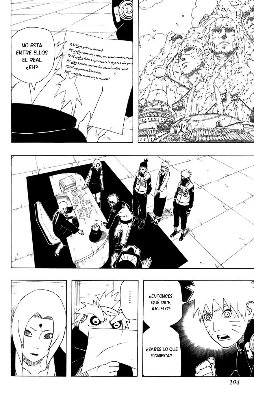 Naruto capítulo 408, página 8