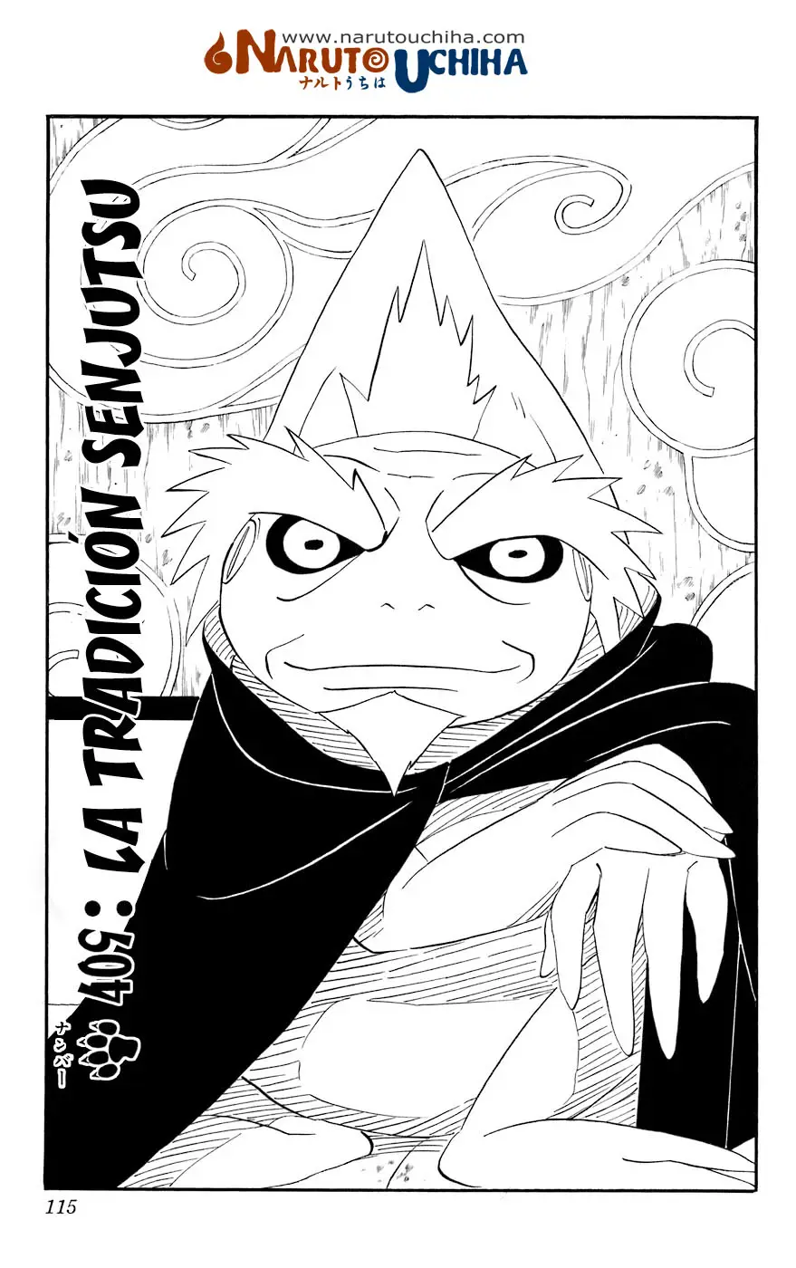 Naruto capítulo 409, página 1