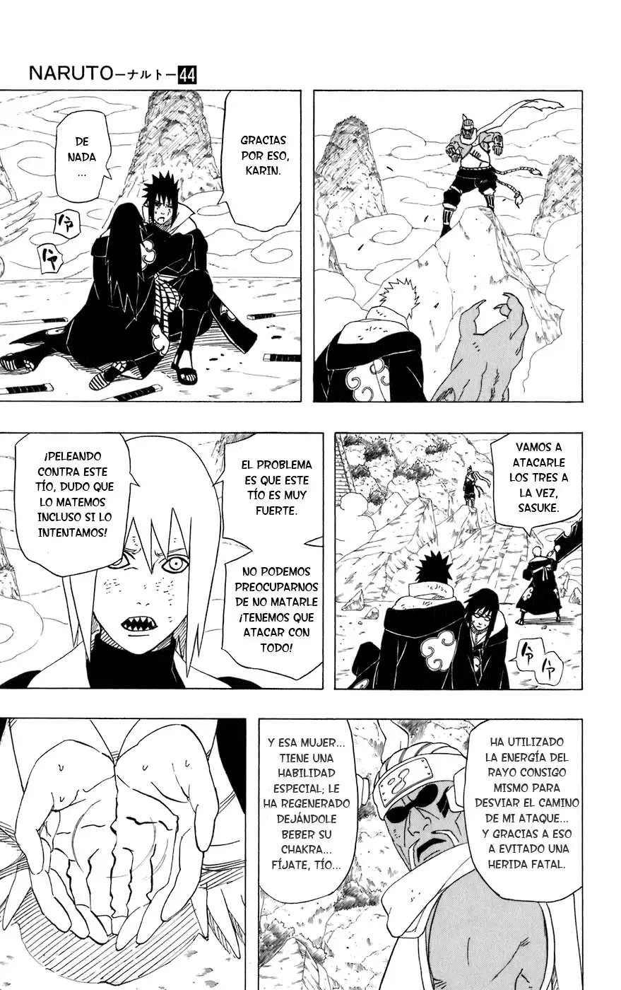 Naruto capítulo 412, página 7