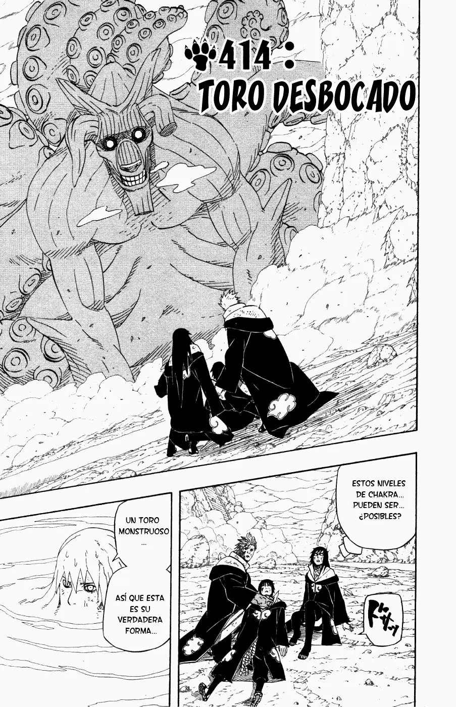 Naruto capítulo 414, página 1