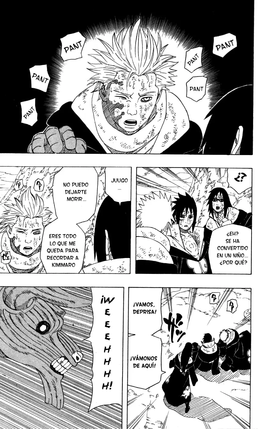 Naruto capítulo 414, página 3