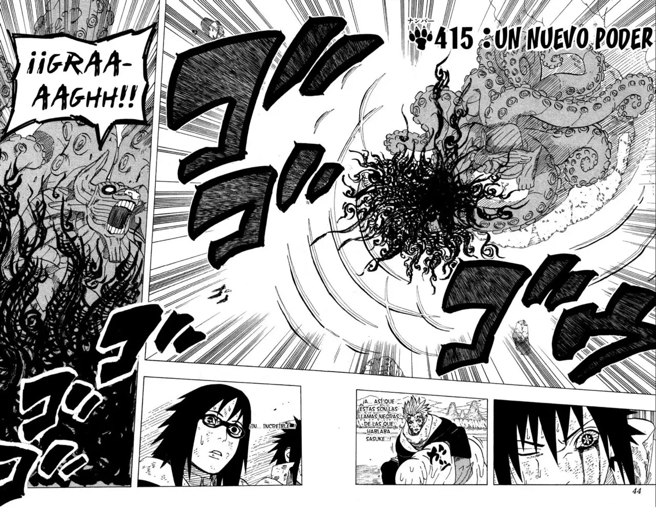 Naruto capítulo 415, página 2