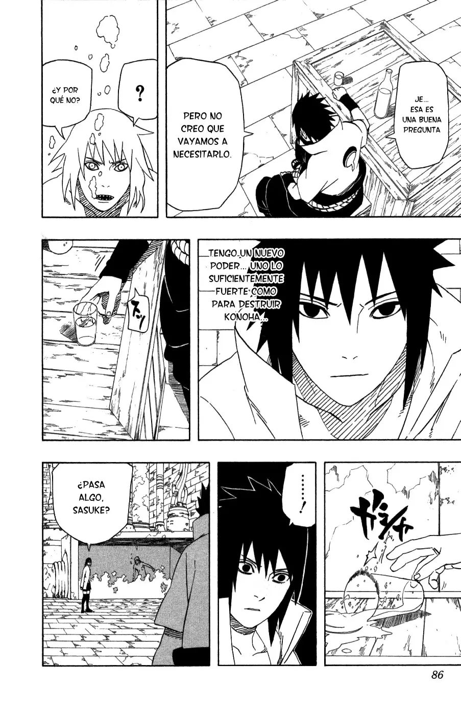 Naruto capítulo 417, página 8