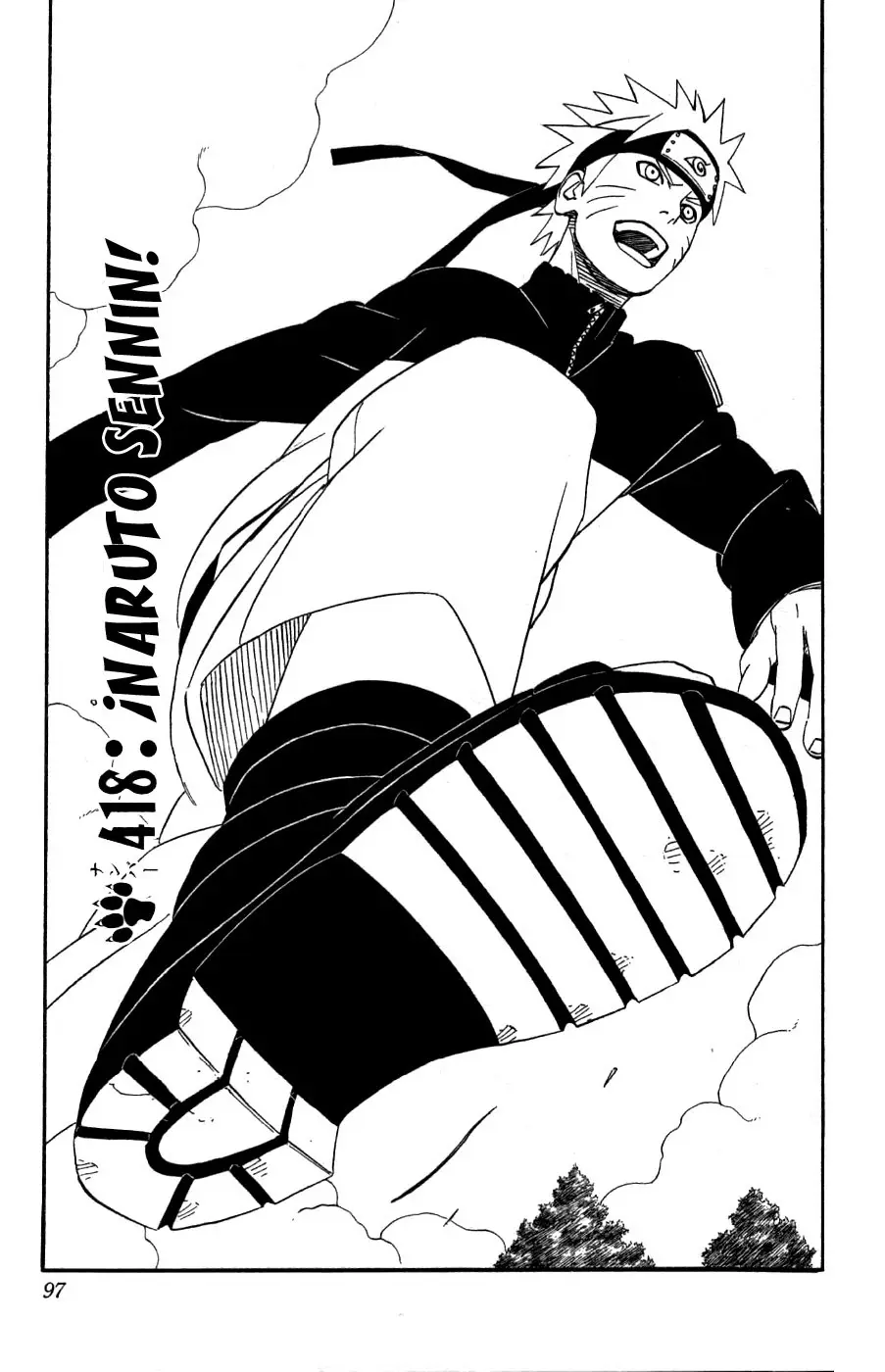 Naruto capítulo 418, página 1