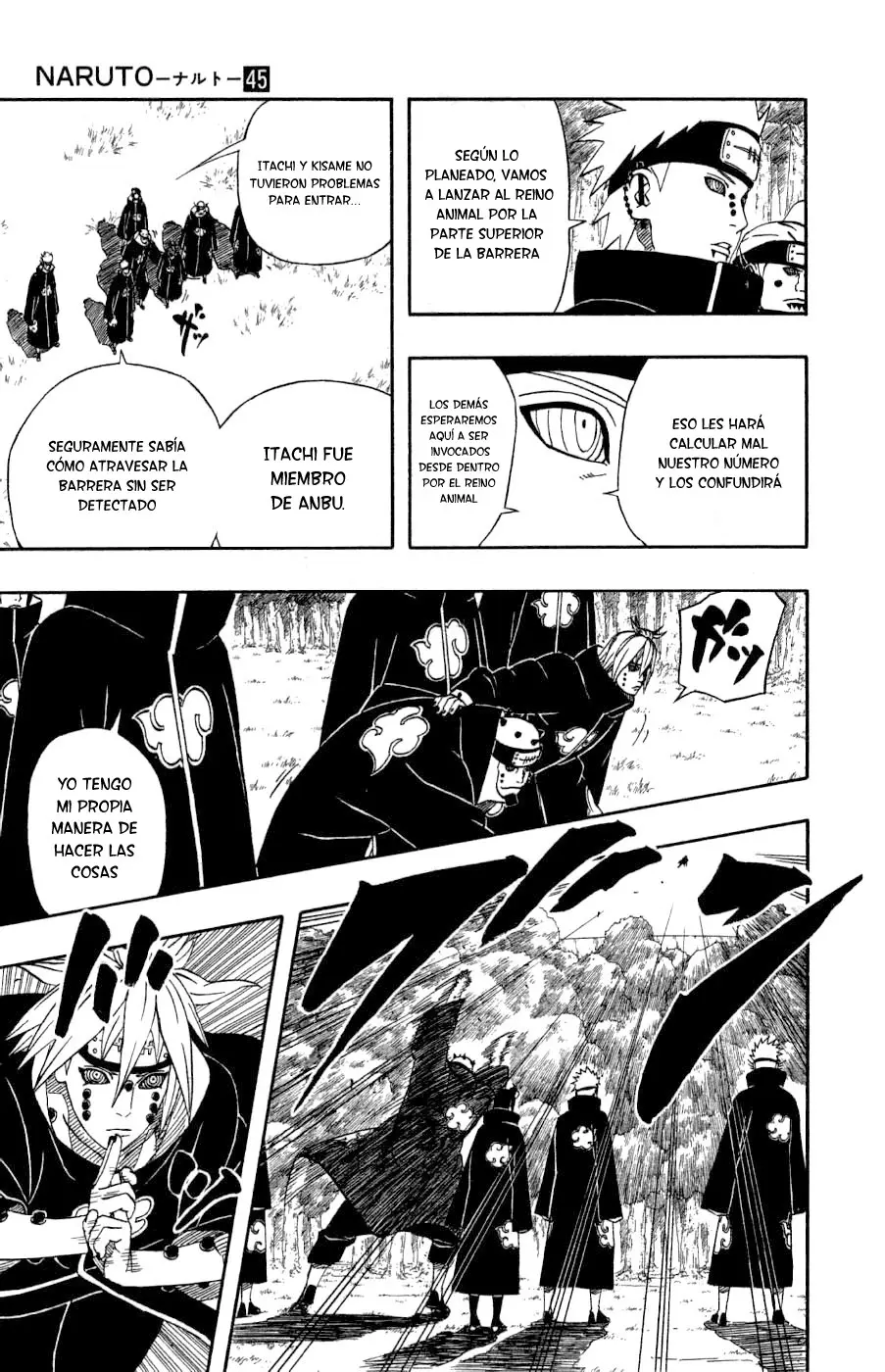 Naruto capítulo 419, página 3