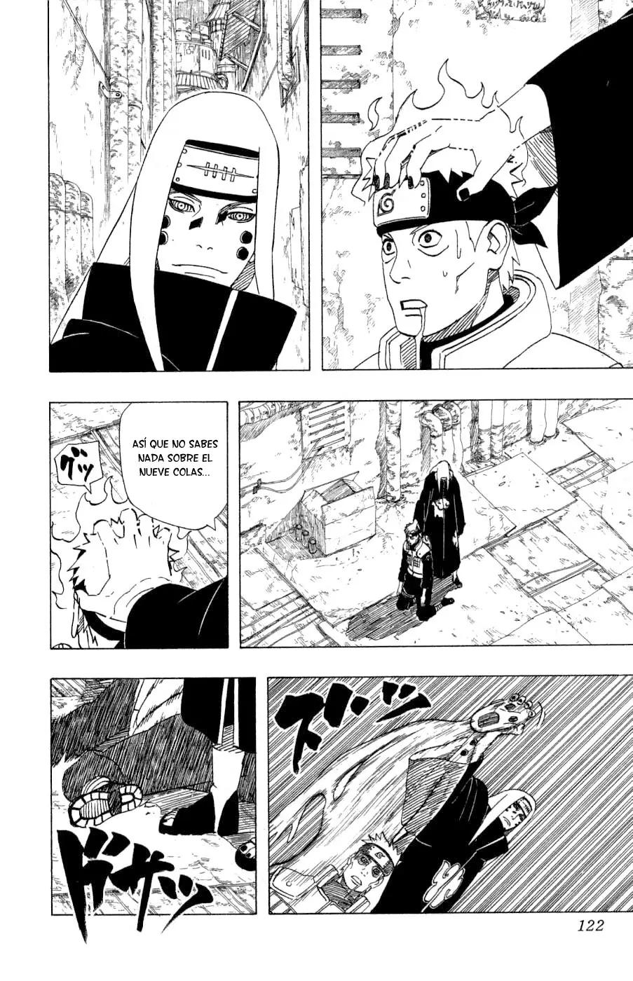 Naruto capítulo 419, página 8