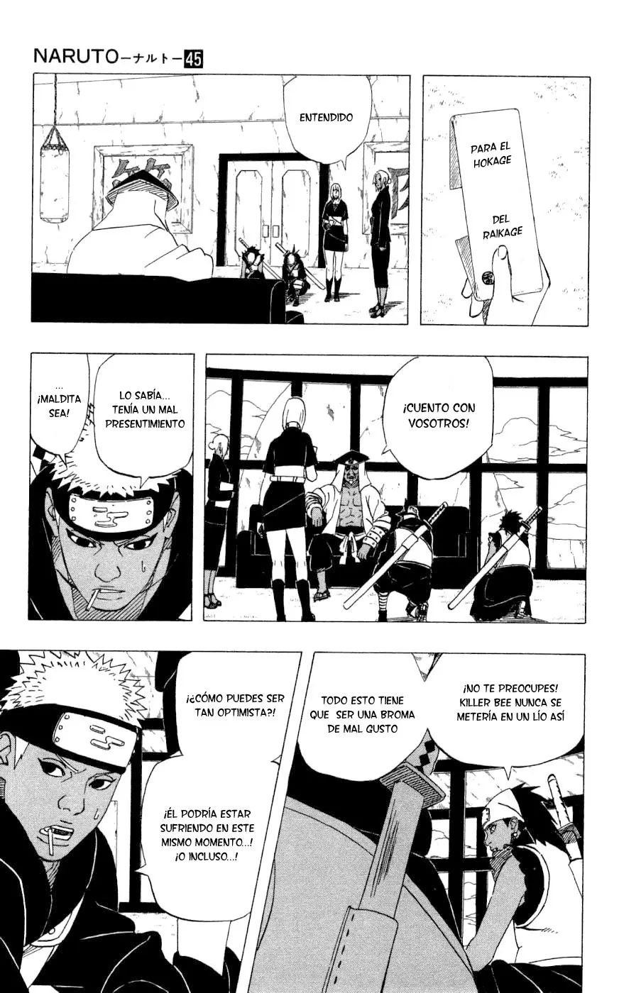Naruto capítulo 419, página 9